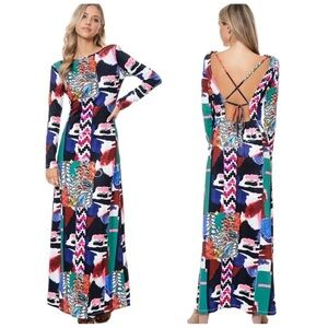 Artist 🌸Cross-Back🌸 Body Maxi-Dress - SZ XL